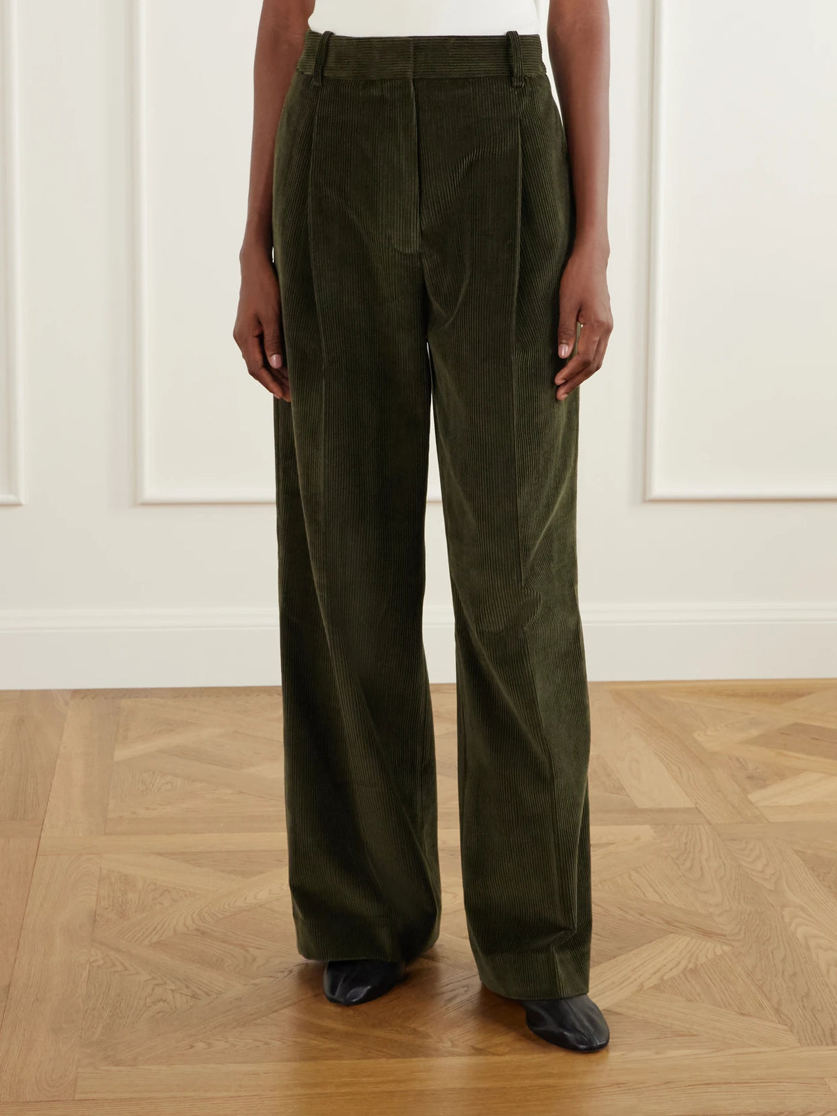 RÓHE Ted Cotton-corduroy Wide-leg Pants