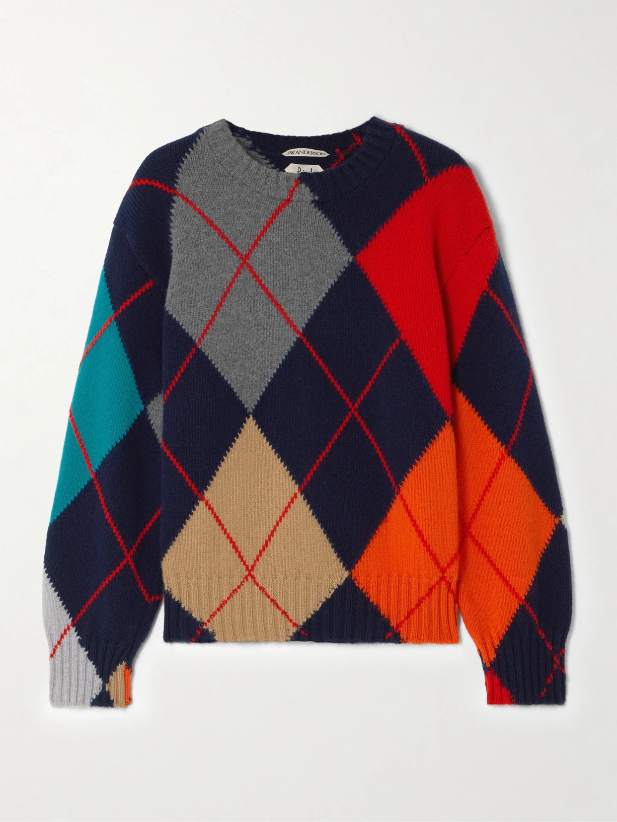 + Pringle Argyle Wool Sweater