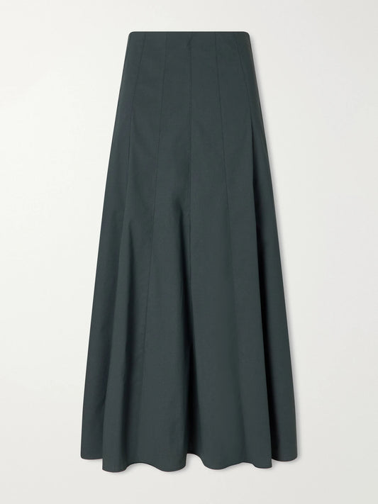Proenza Schouler White Label Heidi Stretch Cotton-blend Midi Skirt