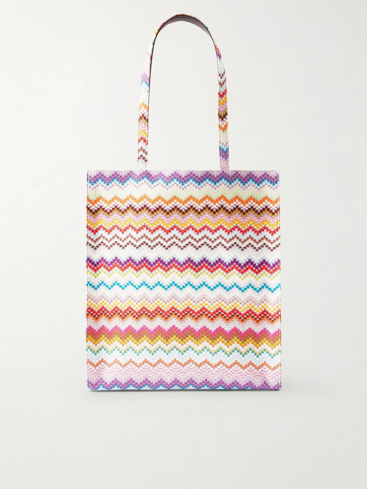 Striped Lurex Tote