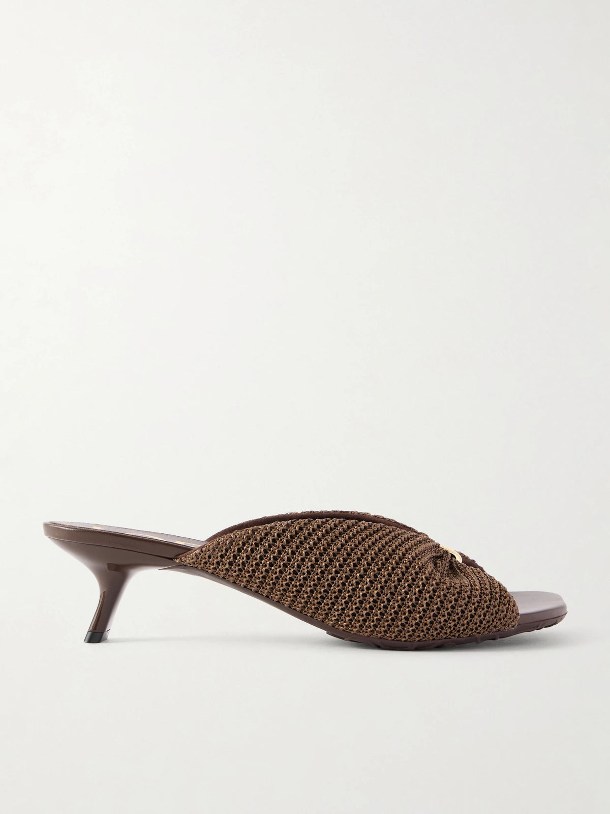 + Paula's Ibiza Pebble Raffia-effect Mules