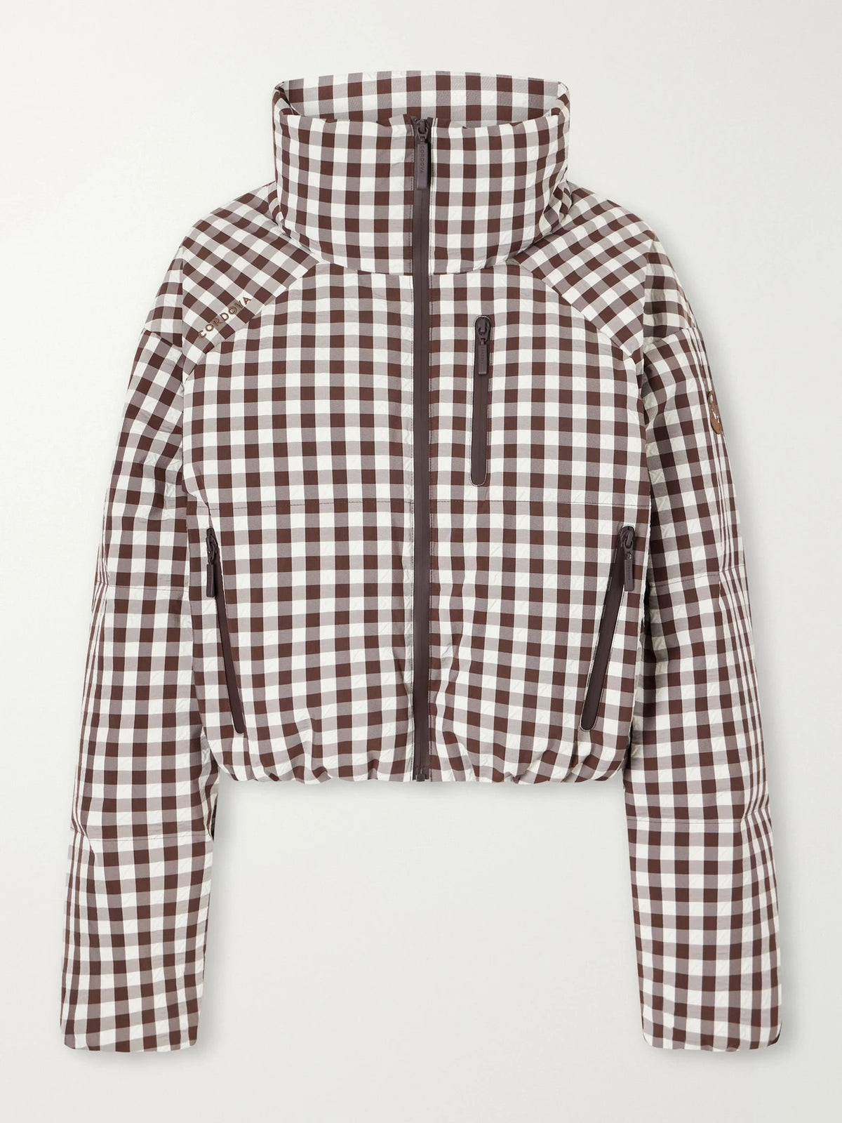 Cordova Cortina Checked Shell Down Ski Jacket