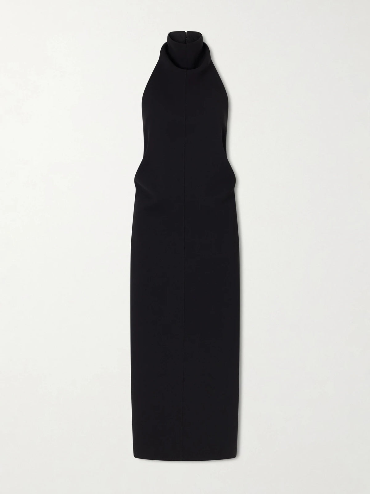KHAITE Roxanne Crepe Midi Dress