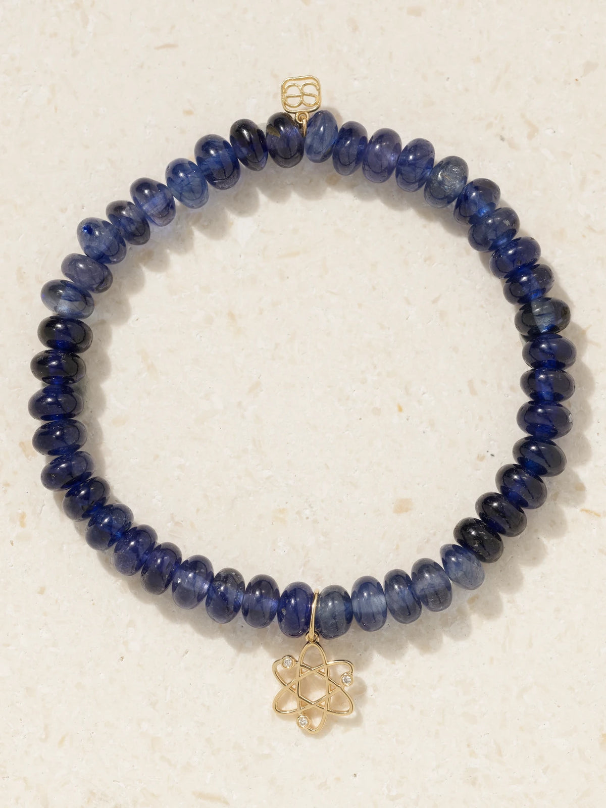 Cosmos 14-karat Gold, Sapphire And Diamond Bracelet