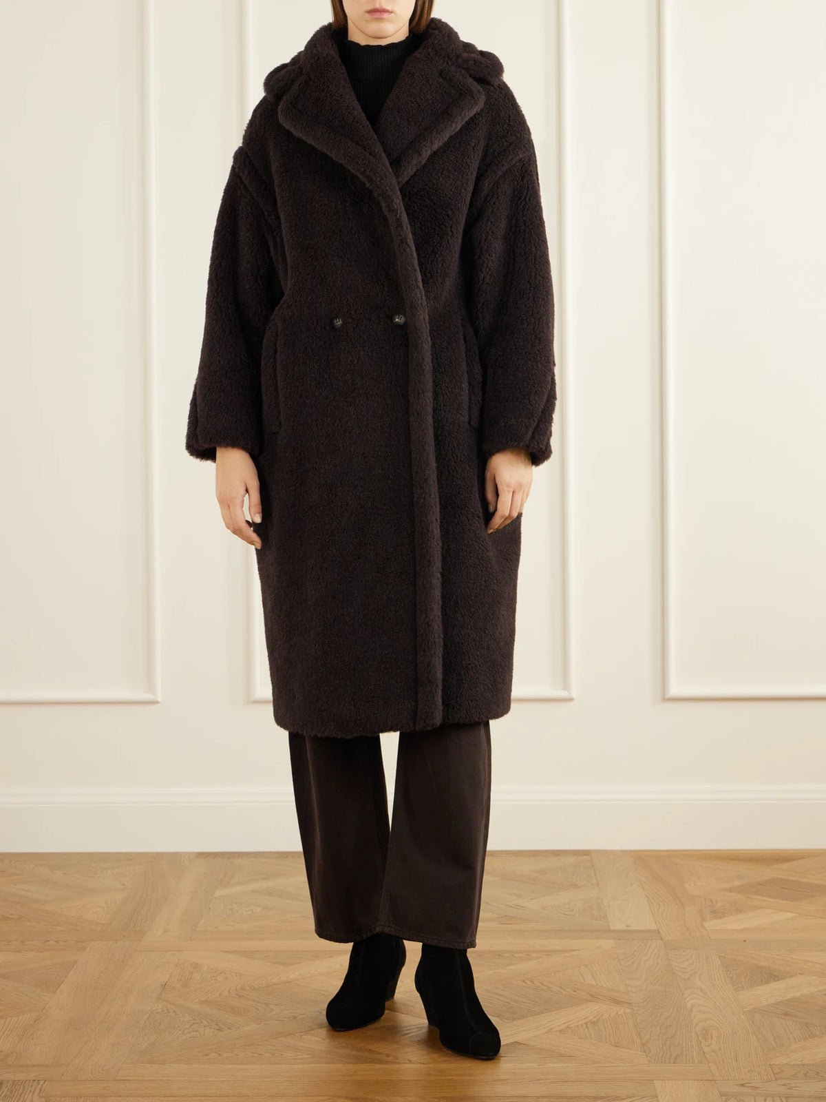 Max Mara Tedgirl Alpaca, Wool And Silk-blend Coat