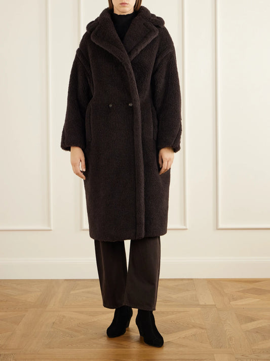 Max Mara Tedgirl Alpaca, Wool And Silk-blend Coat