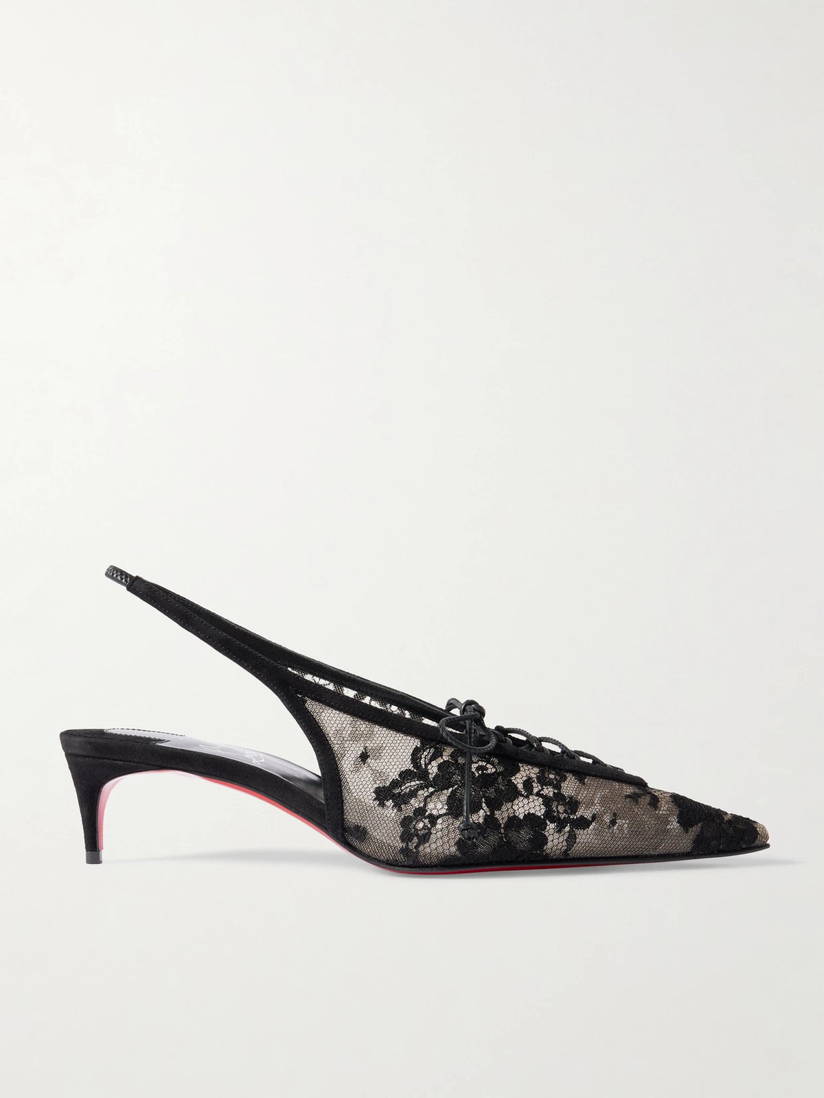 Km 45 Lace Slingback Pumps