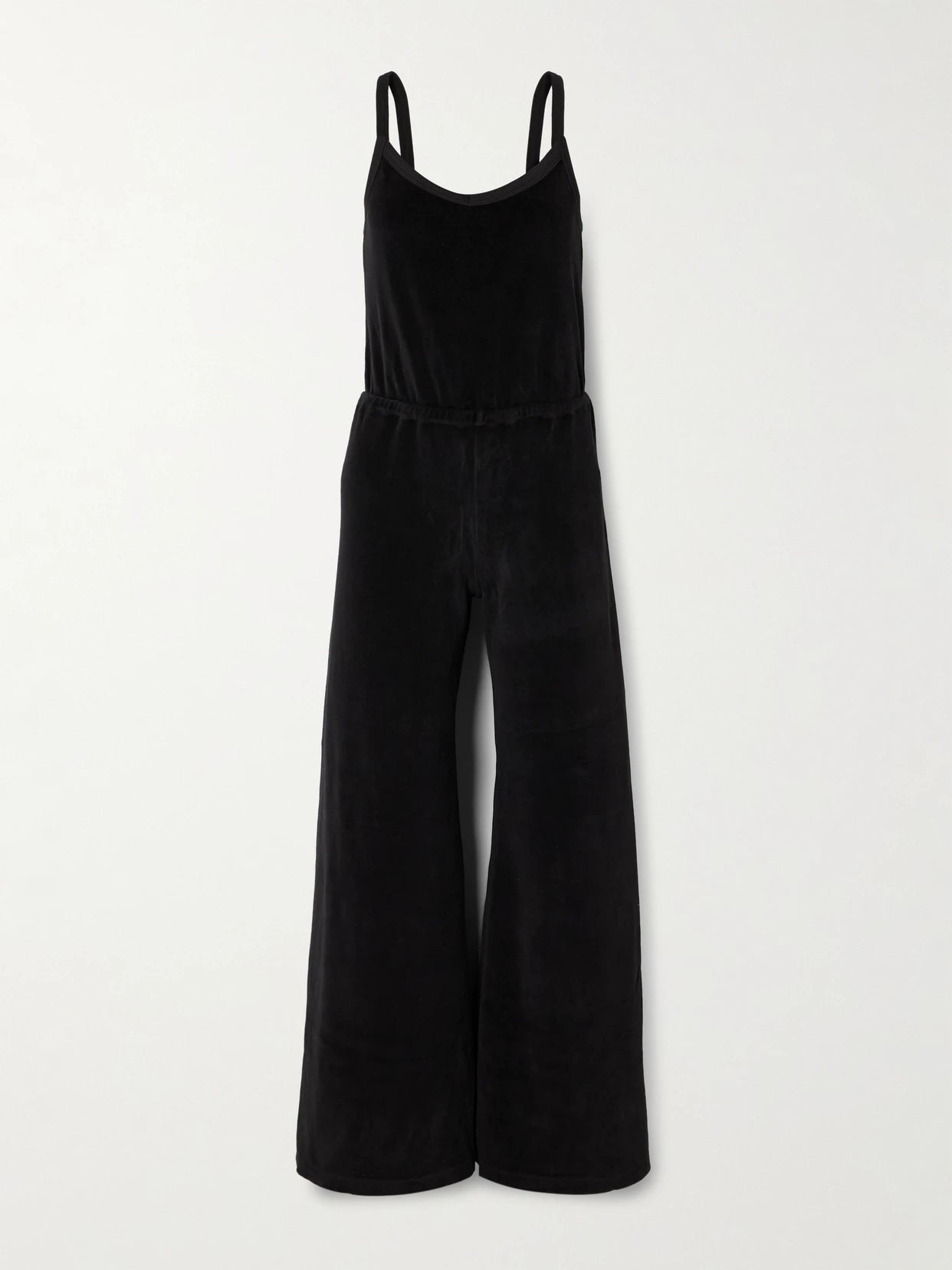 Elma Cotton-blend Velour Jumpsuit