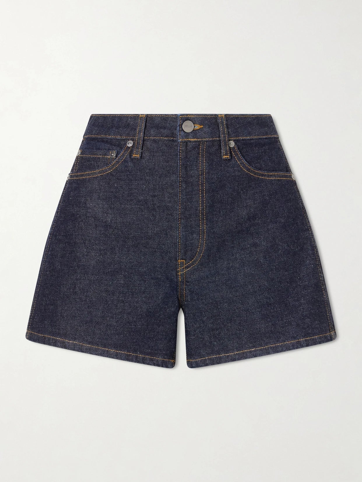 Danya Straight-leg Denim Shorts