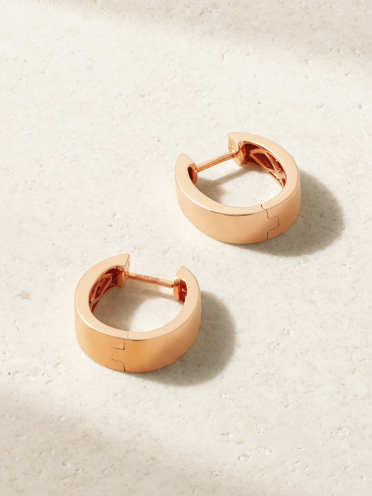 Small Meryl 18-karat Rose Gold Hoop Earrings