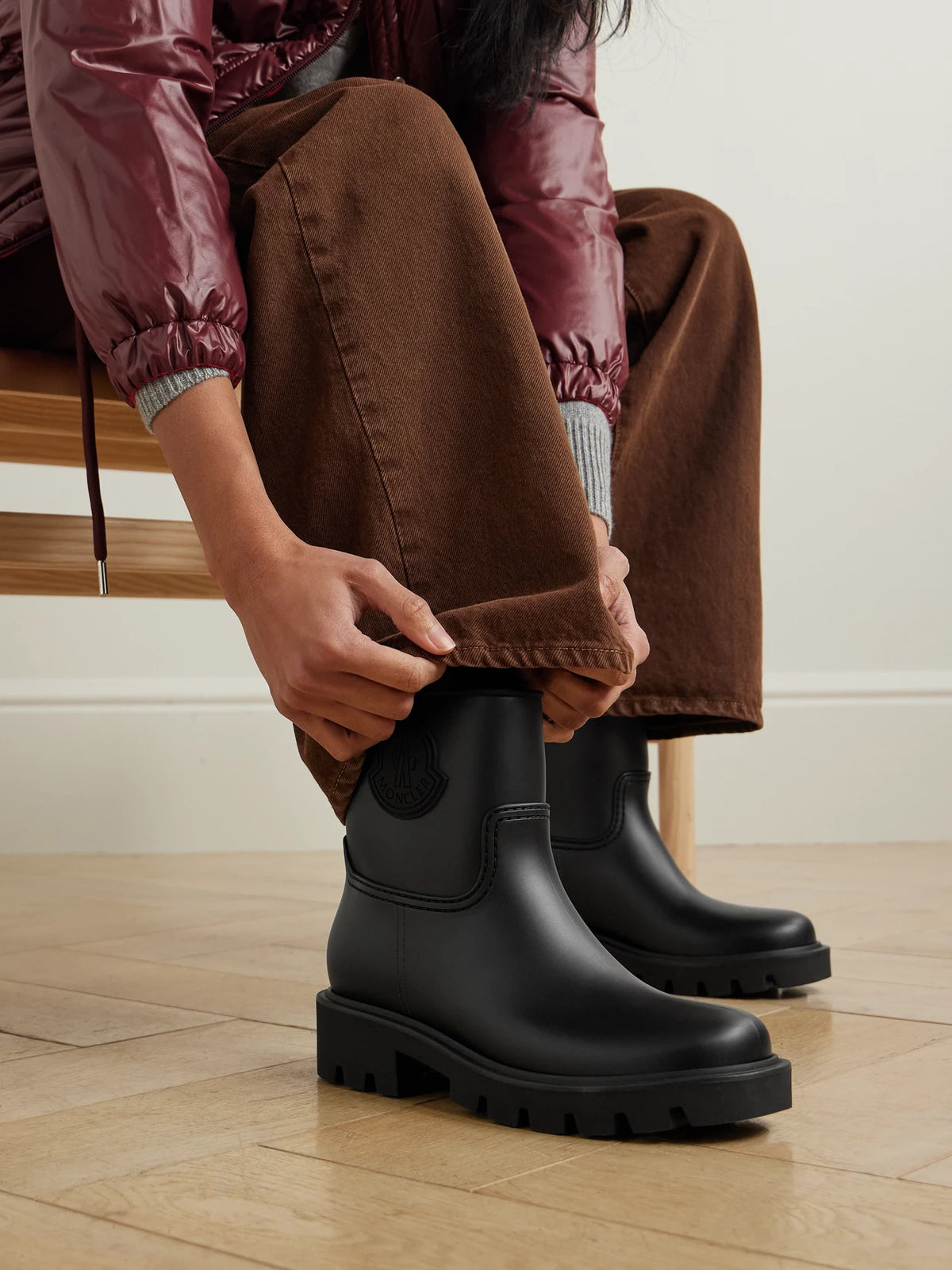 Kickstream Leather And Shell Ankle Boots