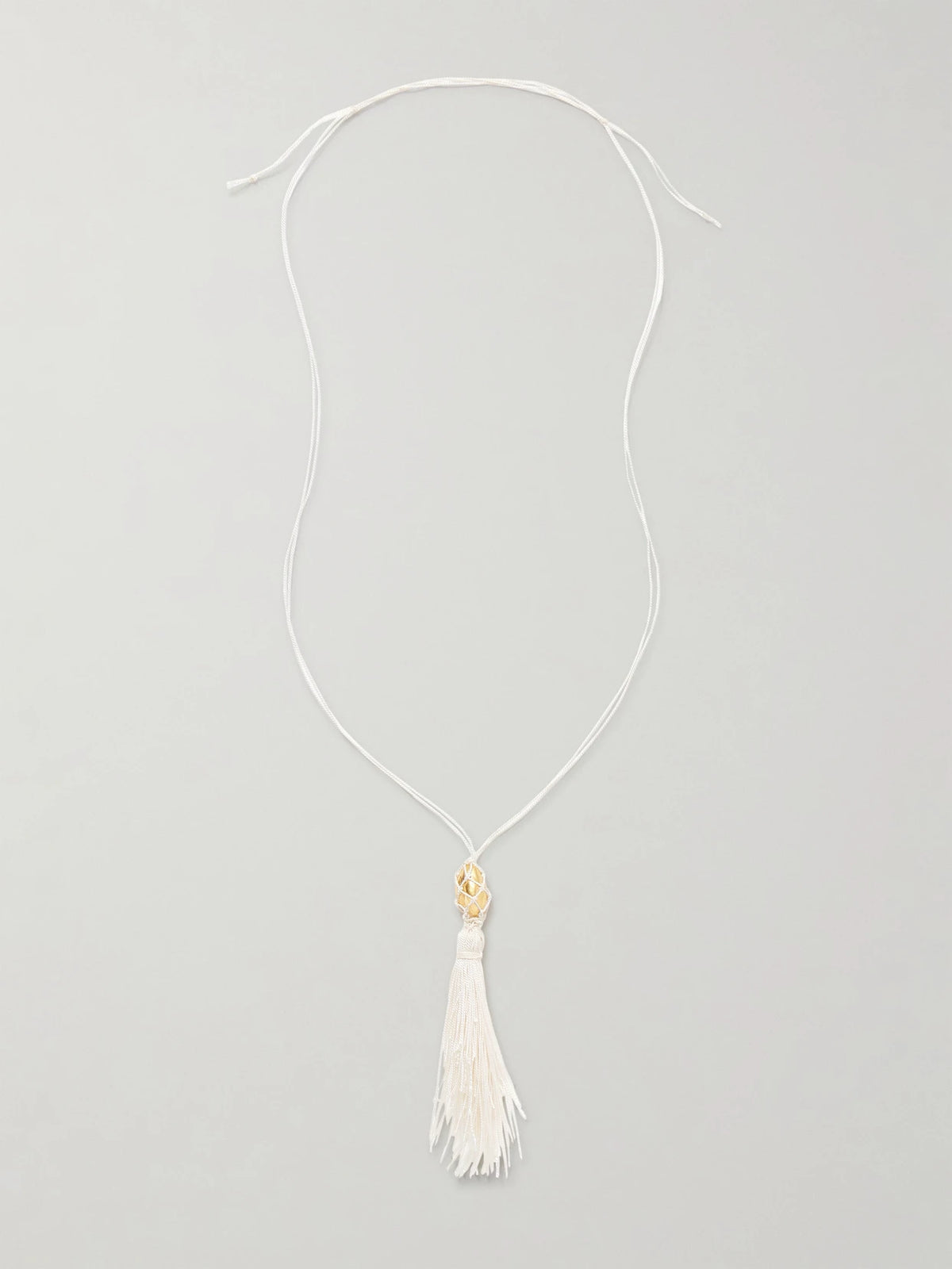 Melody Cord And Gold-plated Necklace