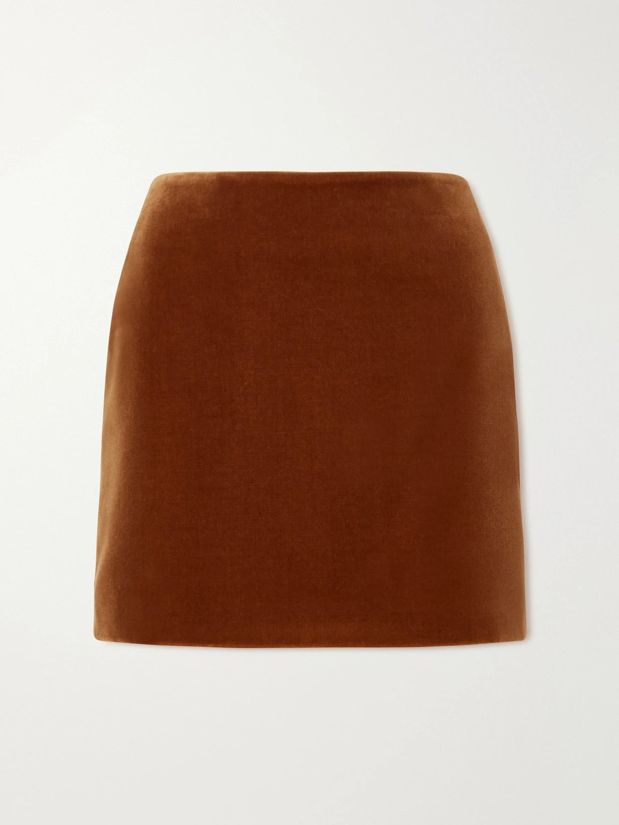 Jealousy Cotton-velvet Mini Skirt