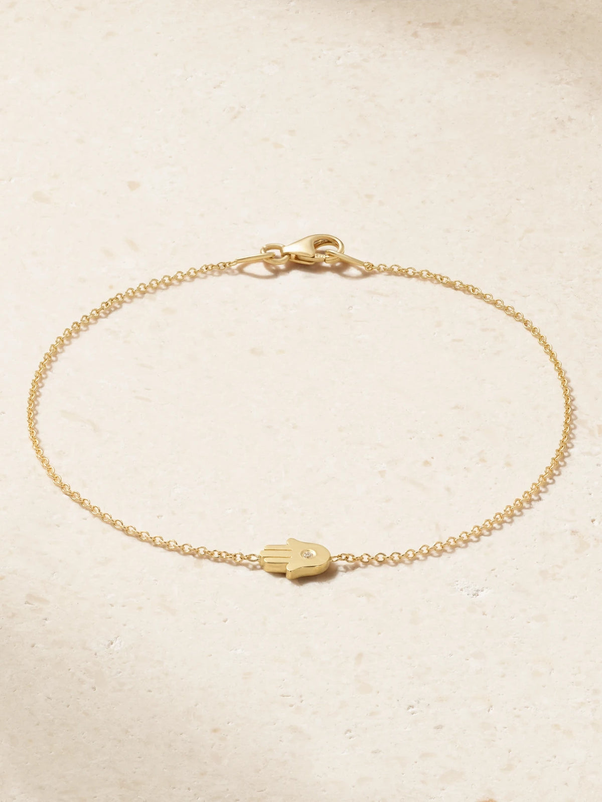 Jennifer Meyer 18-karat Gold Diamond Bracelet