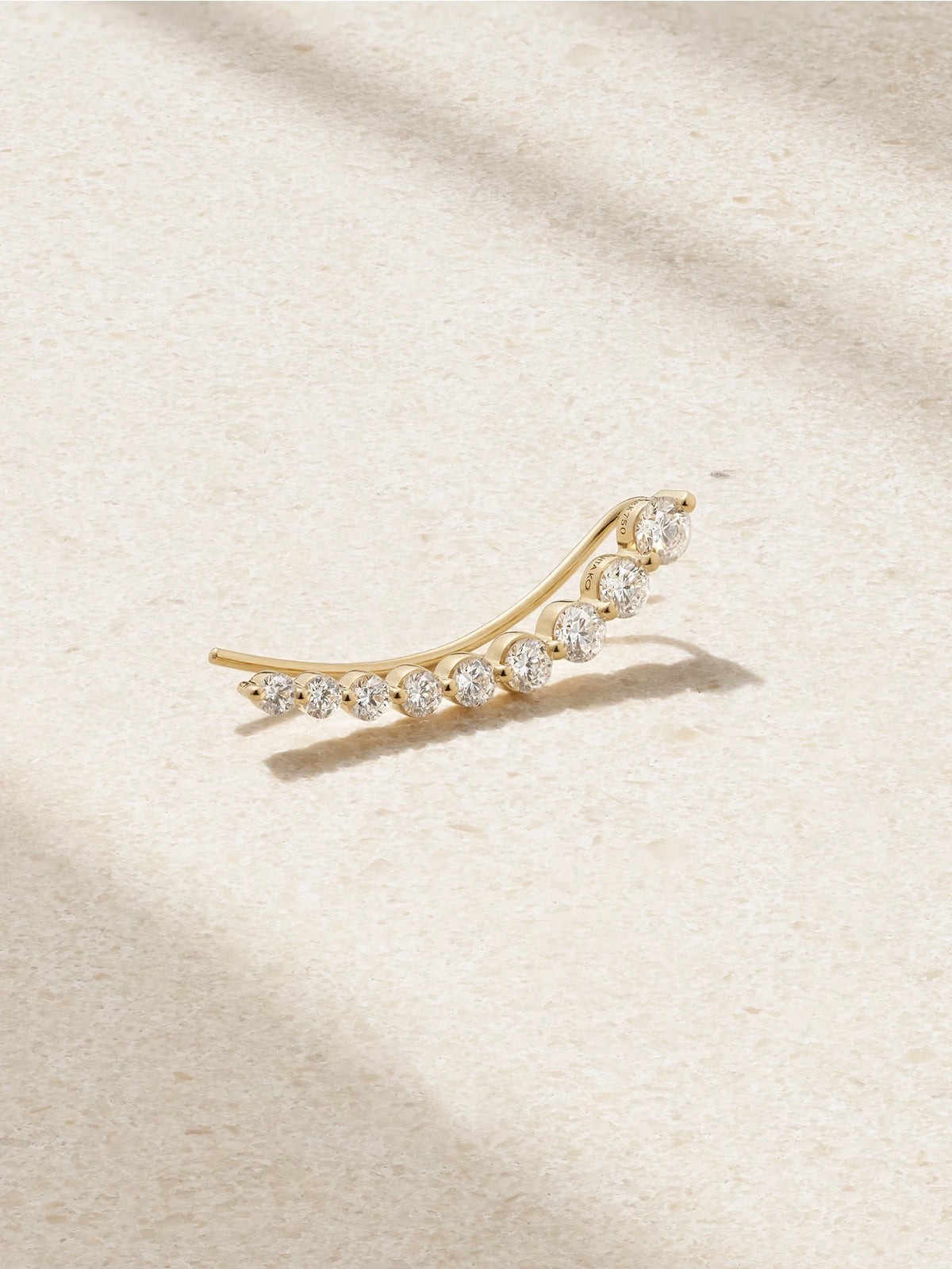 Anita Ko 18-karat Gold Diamond Single Earring