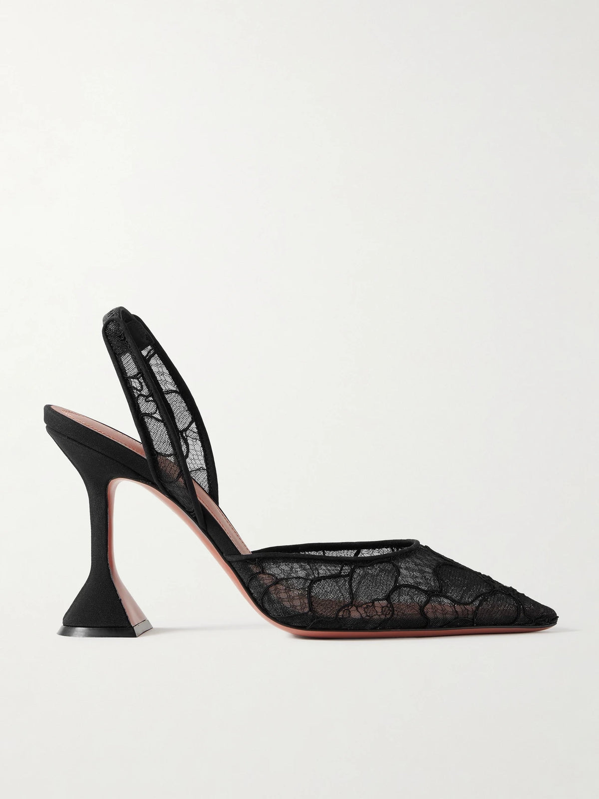 Holli Corded Lace Slingback Pumps