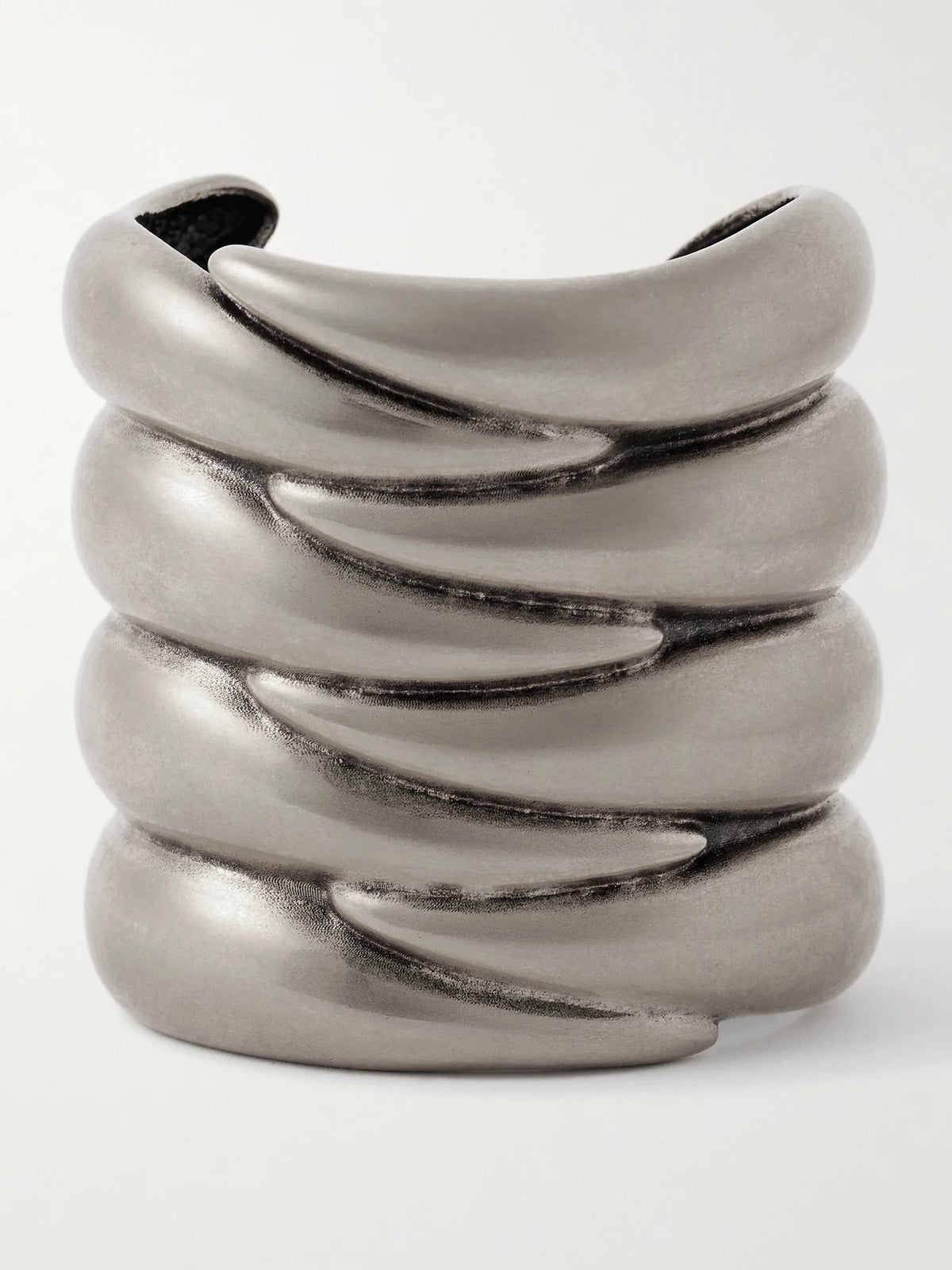 Cyclone Silver-tone Cuff