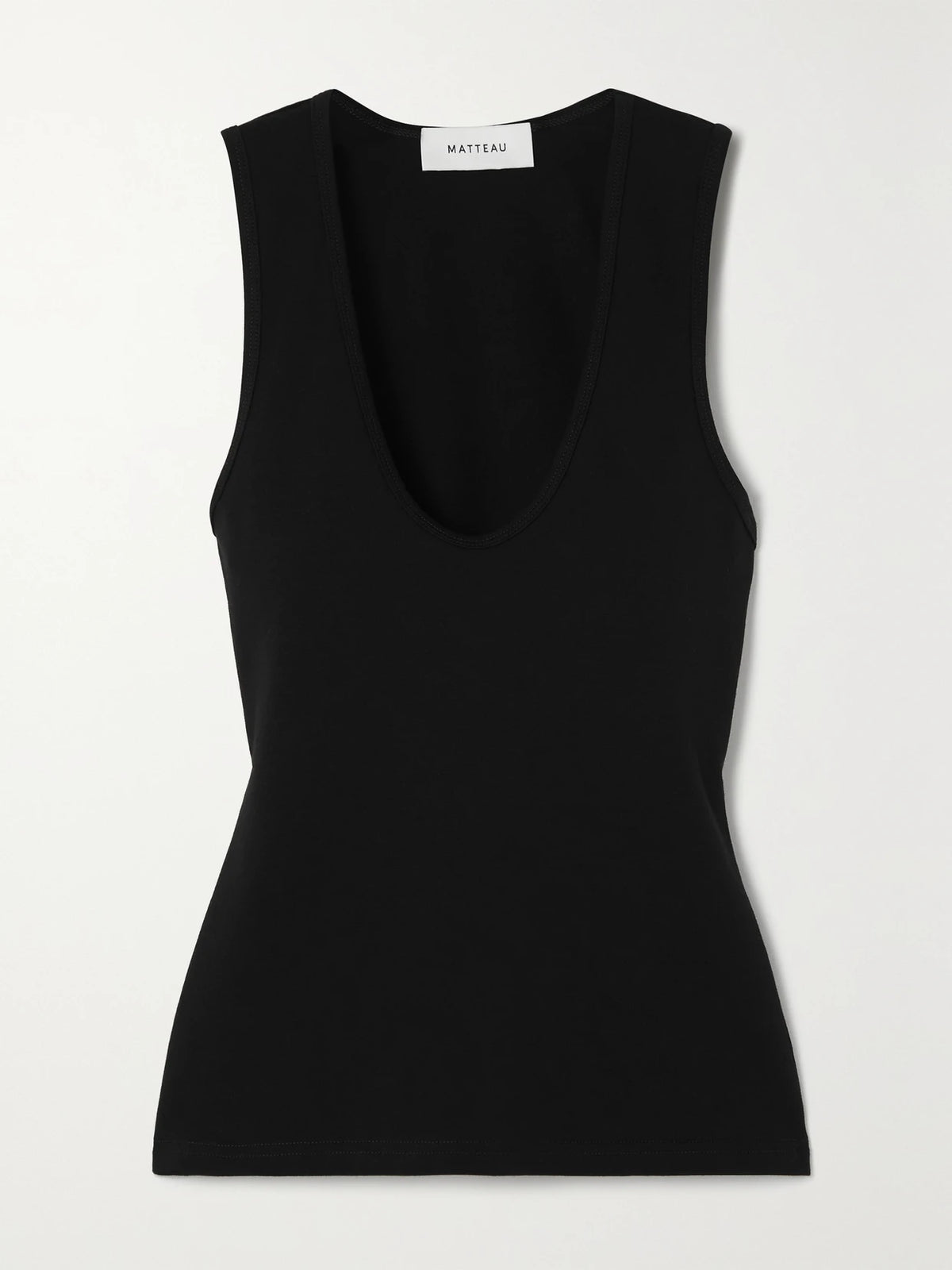 Matteau + Net Sustain Organic Cotton-blend Jersey Tank