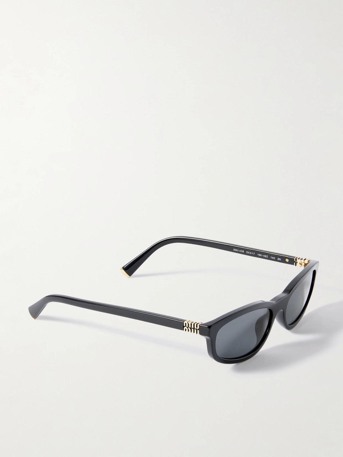 Miu Miu Eyewear Oval-frame Acetate Sunglasses