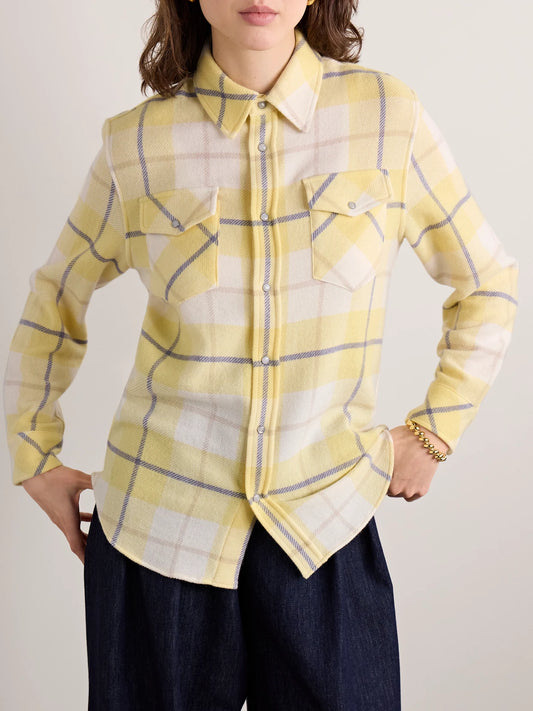 Dreamer Checked Cashmere Shirt