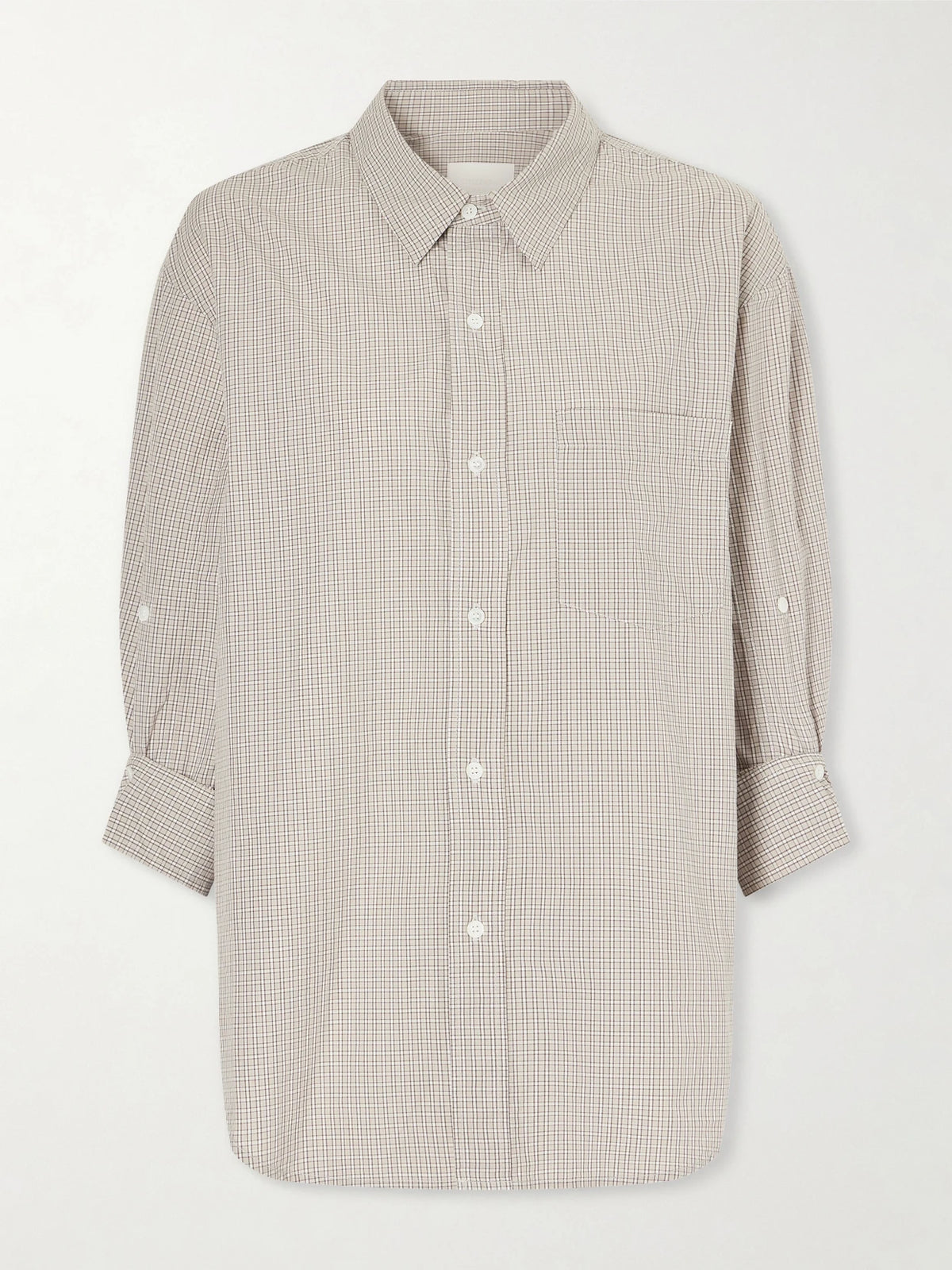 Kayla Checked Cotton-poplin Shirt