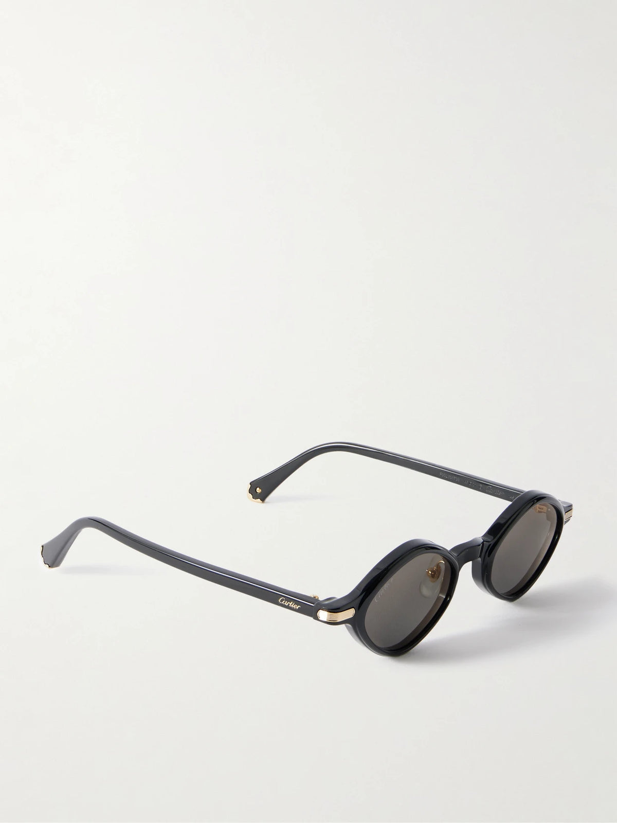 Signature Round-frame Acetate Sunglasses
