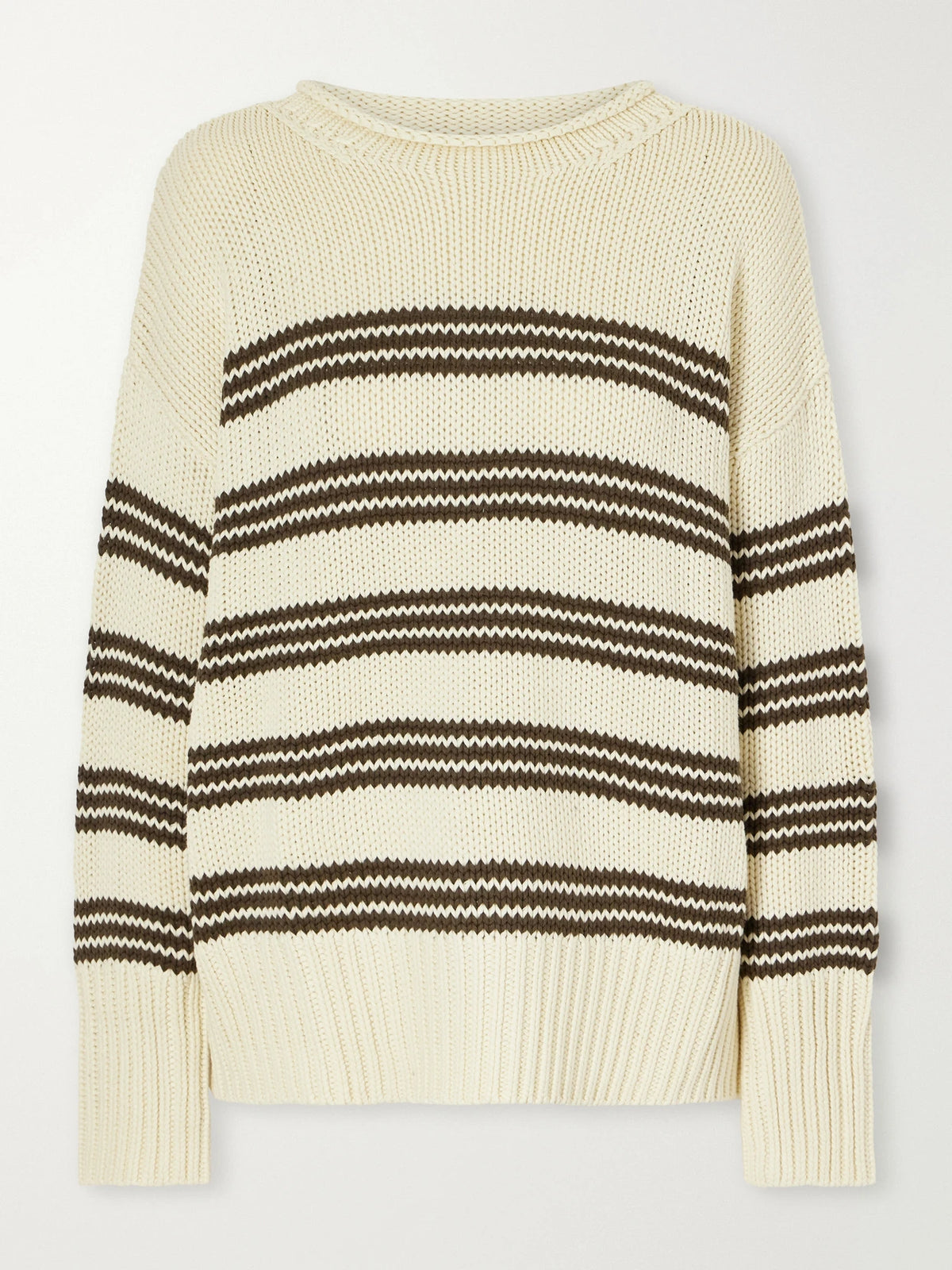La Ligne Marina Striped Cotton Sweater