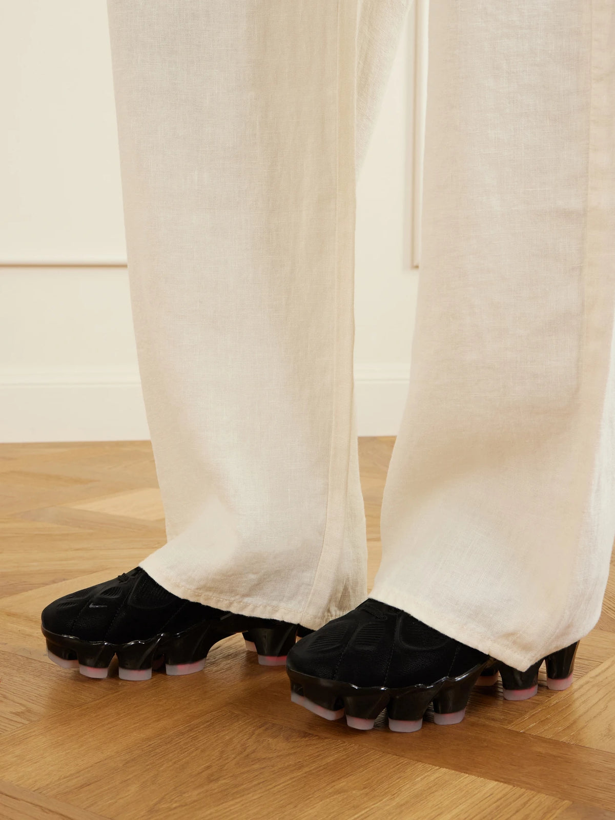 Mirage Mesh And Rubber Sneakers