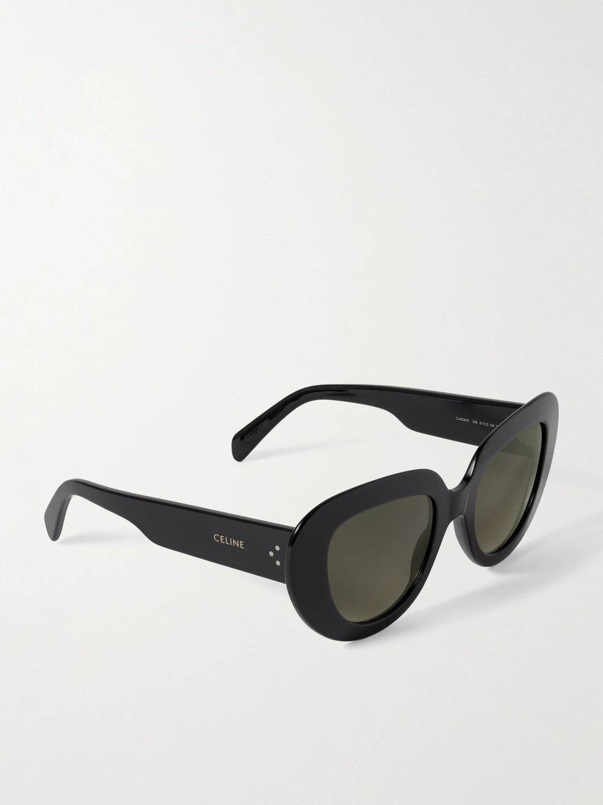 Oversized Butterfly-frame Acetate Sunglasses