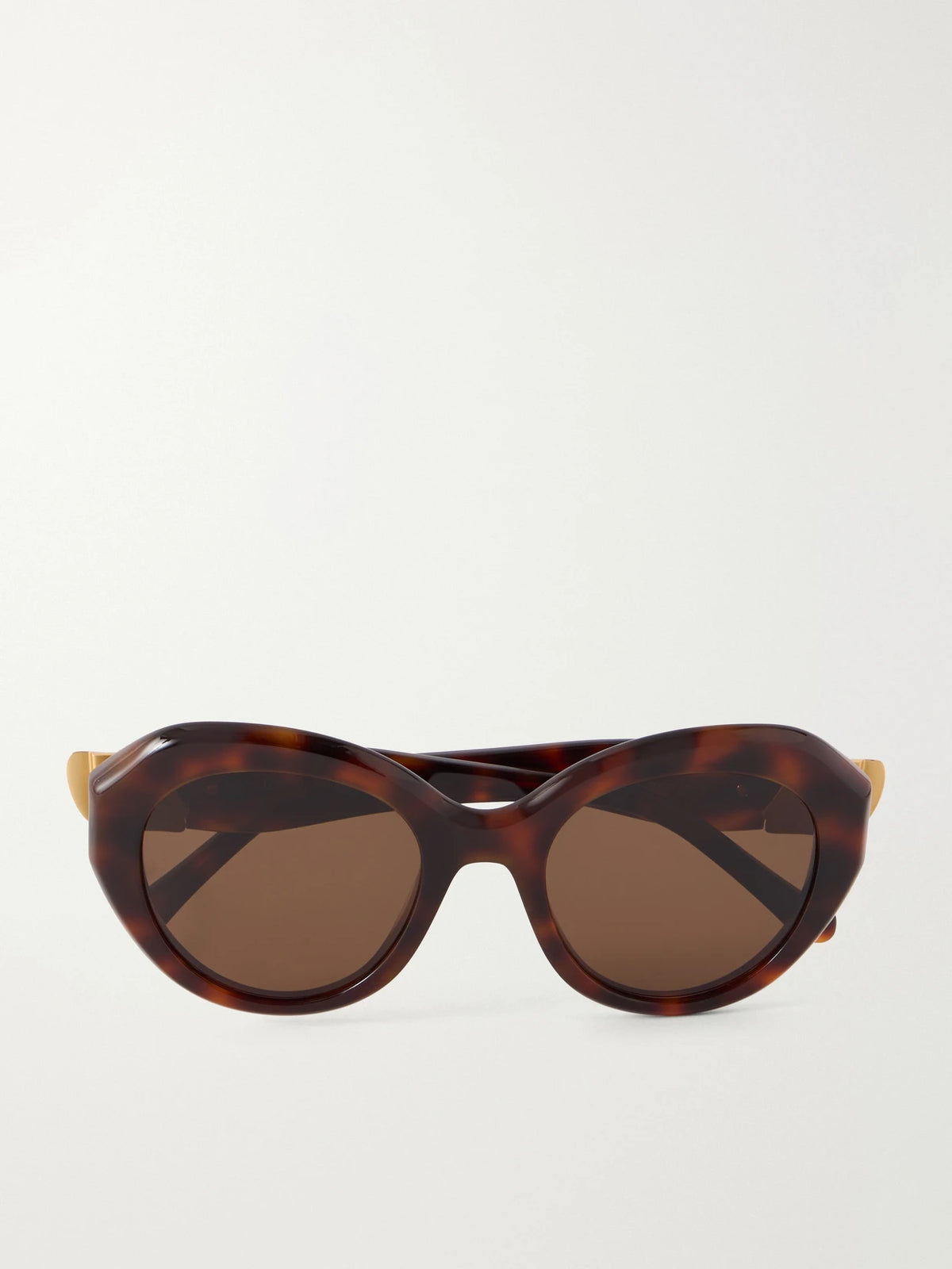 Loewe Coil Cat-eye Tortoiseshell Acetate Sunglasses
