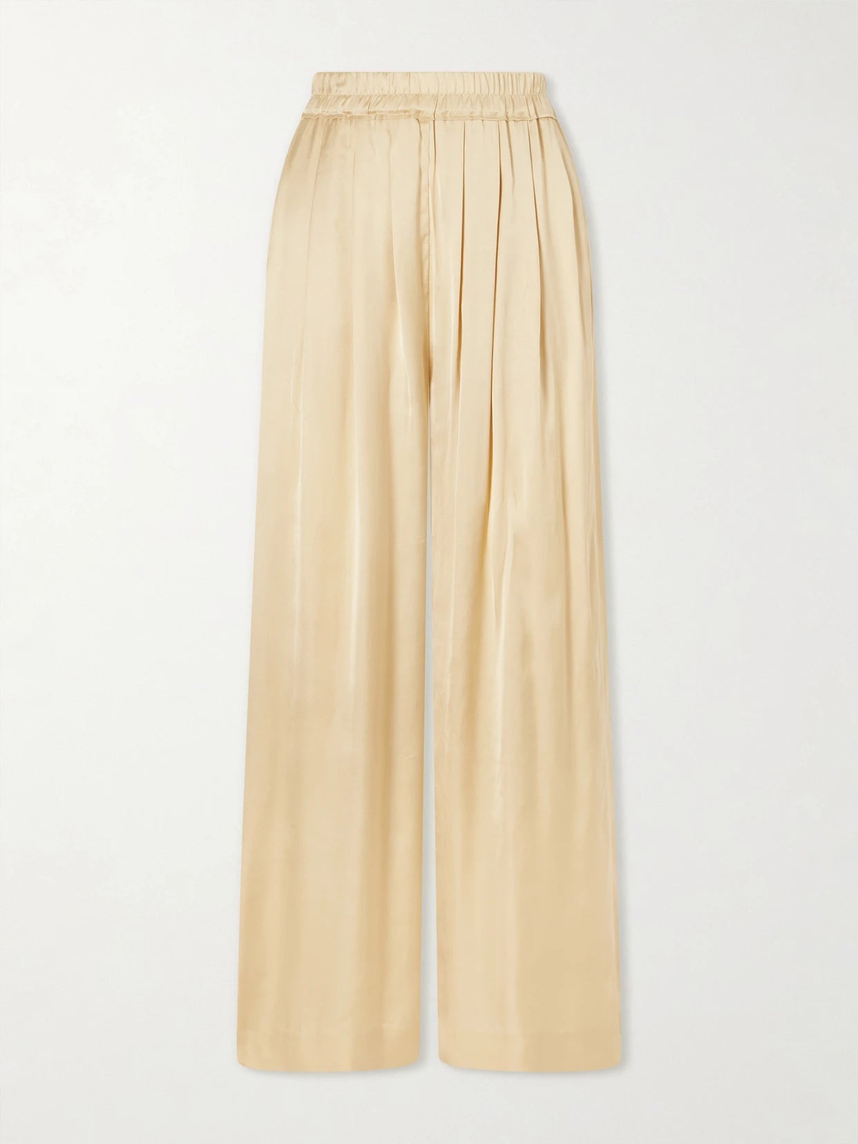 Nolia Satin Wide-leg Pants