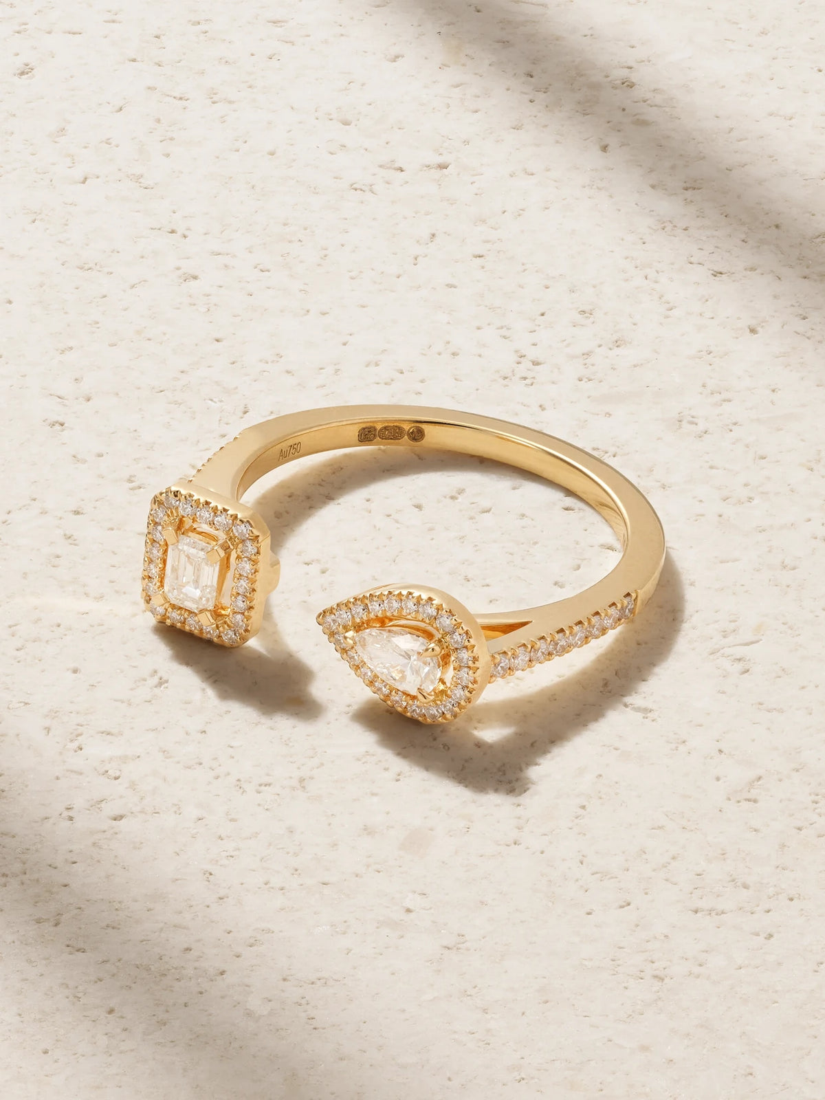 My Twin Toi & Moi 18-karat Gold Diamond Ring
