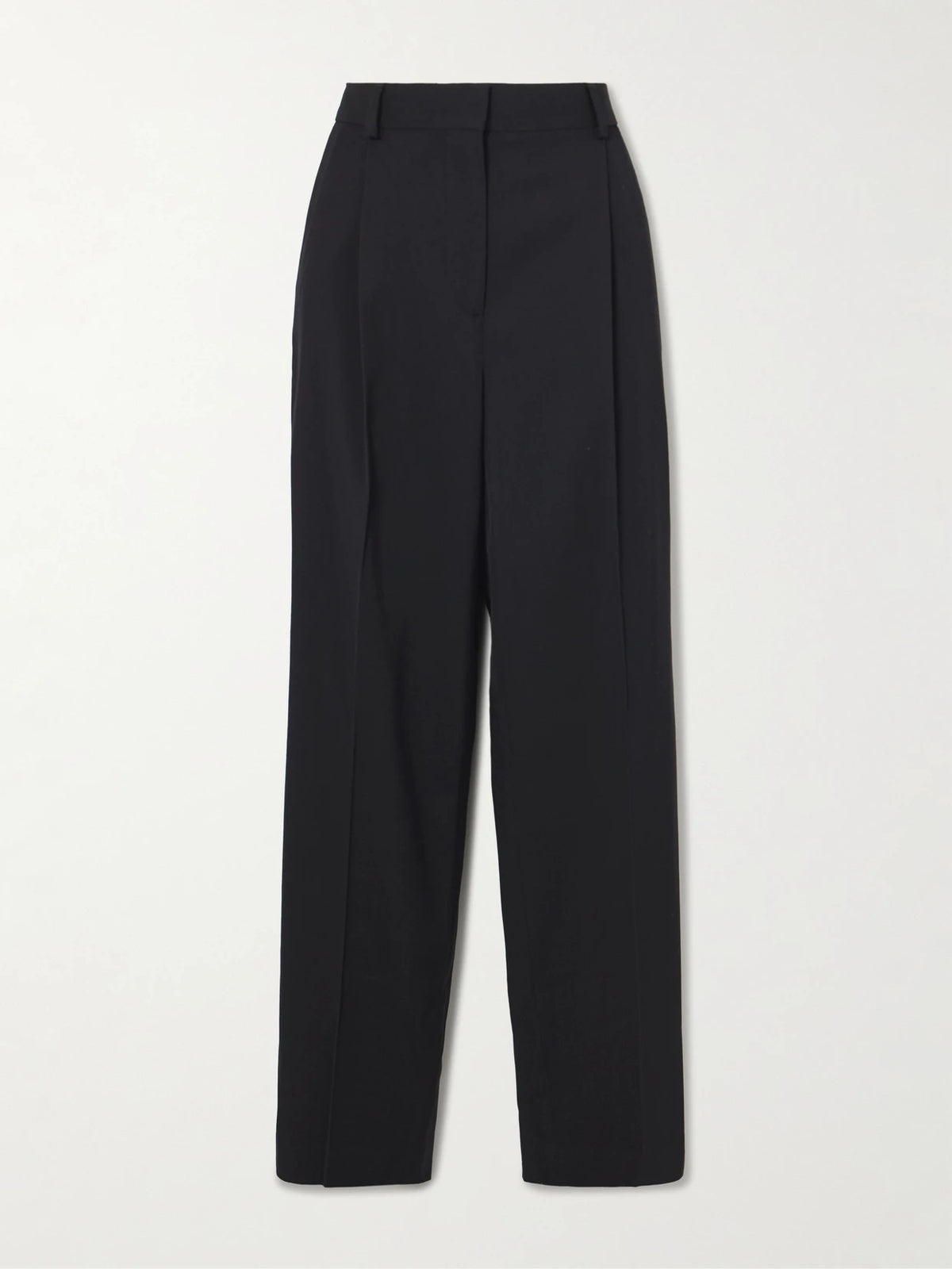 TOTEME Pleated Twill Straight-leg Pants