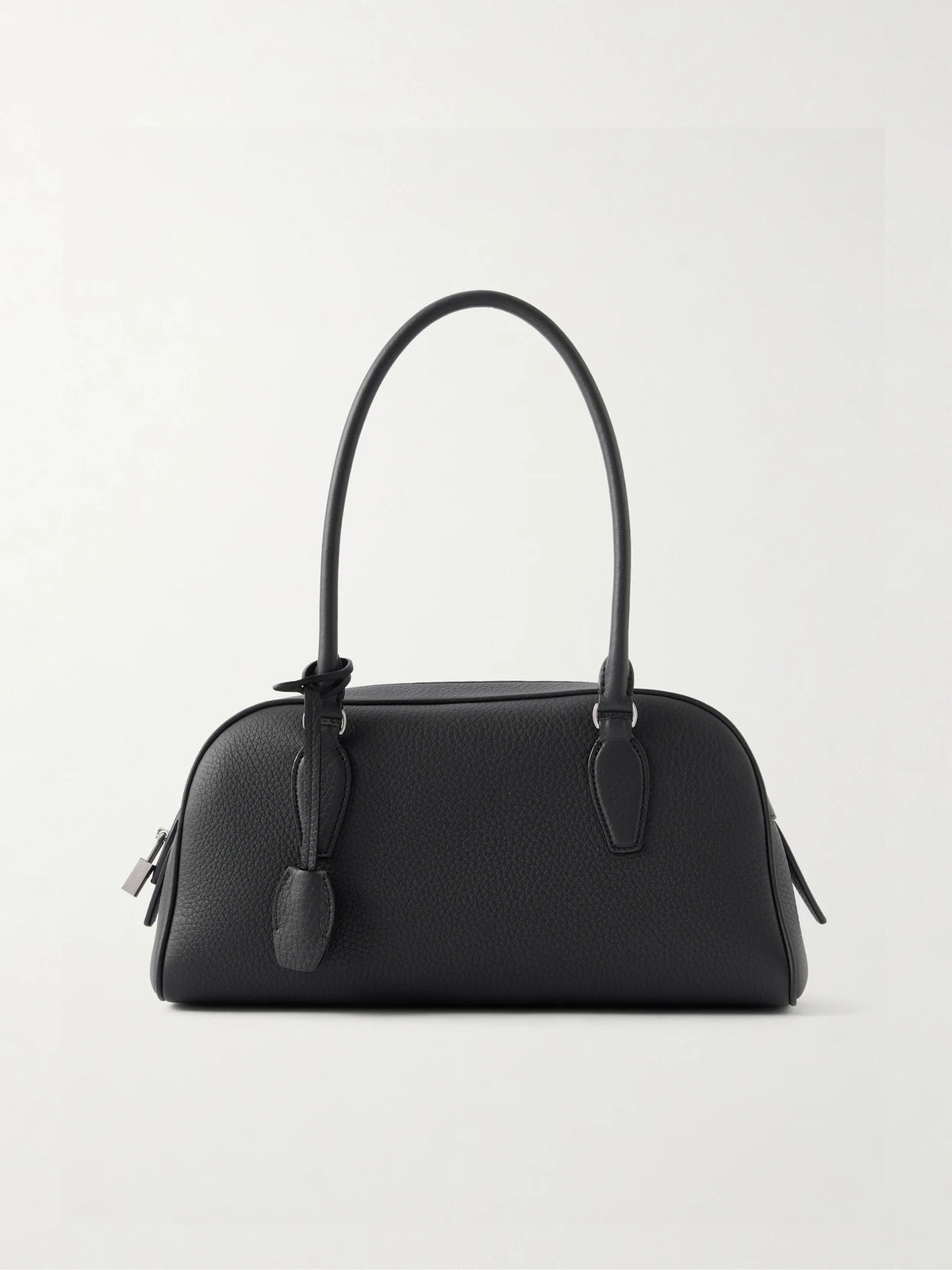 India Small Textured-leather Tote