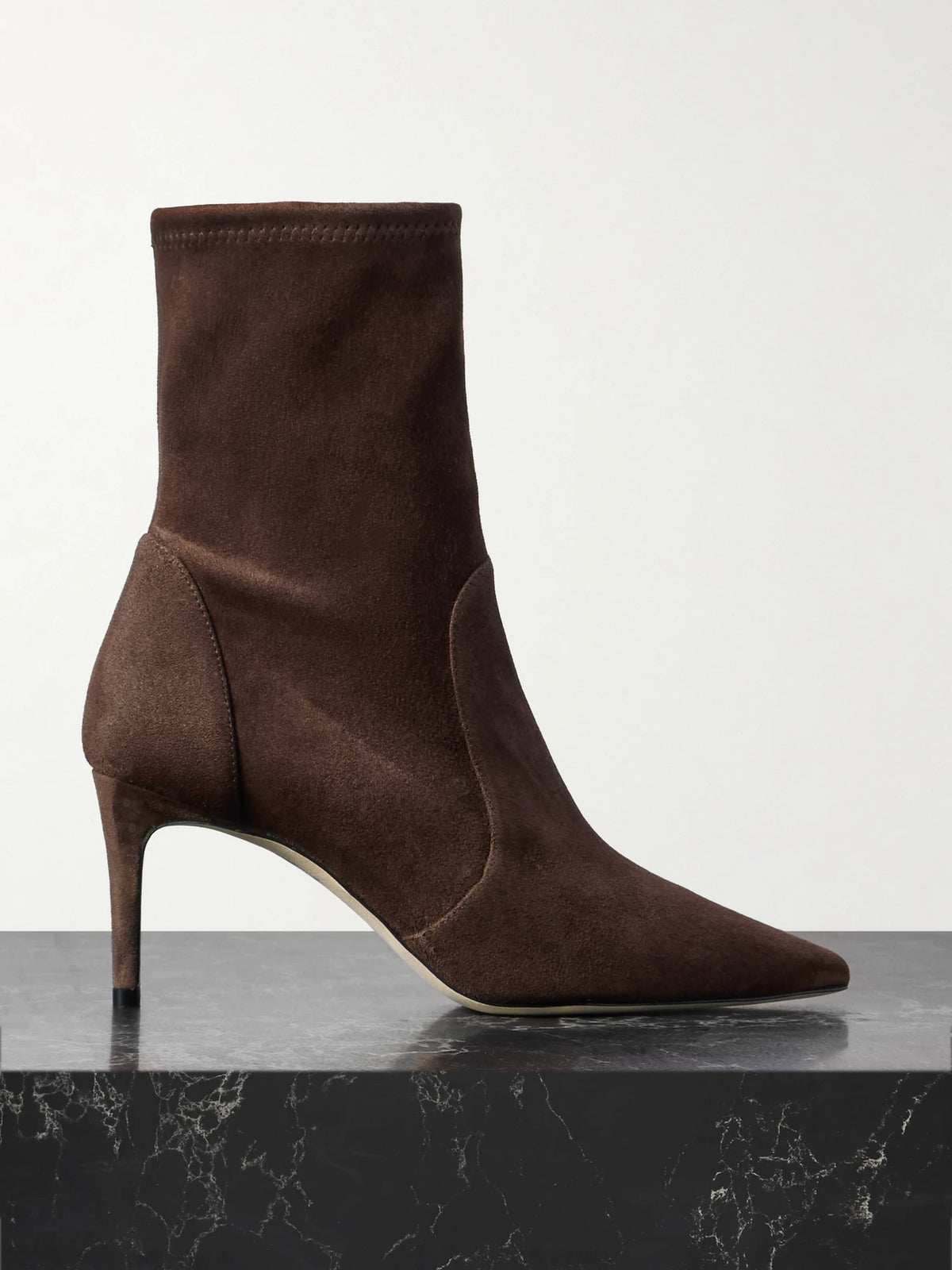 Weitzman Stuart Power Suede Ankle Boots