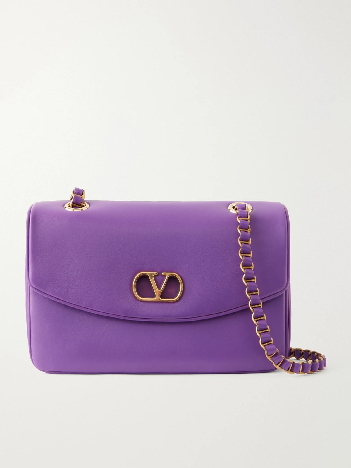 Djuna Embellished Leather Shoulder Bag