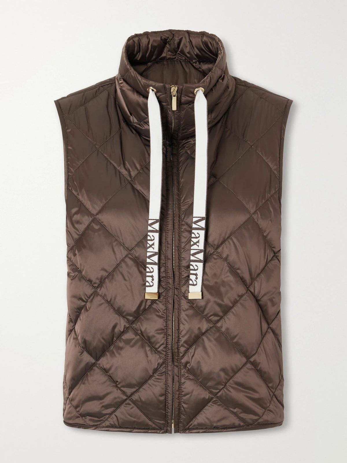 Max Mara Tregic Quilted Shell Down Vest
