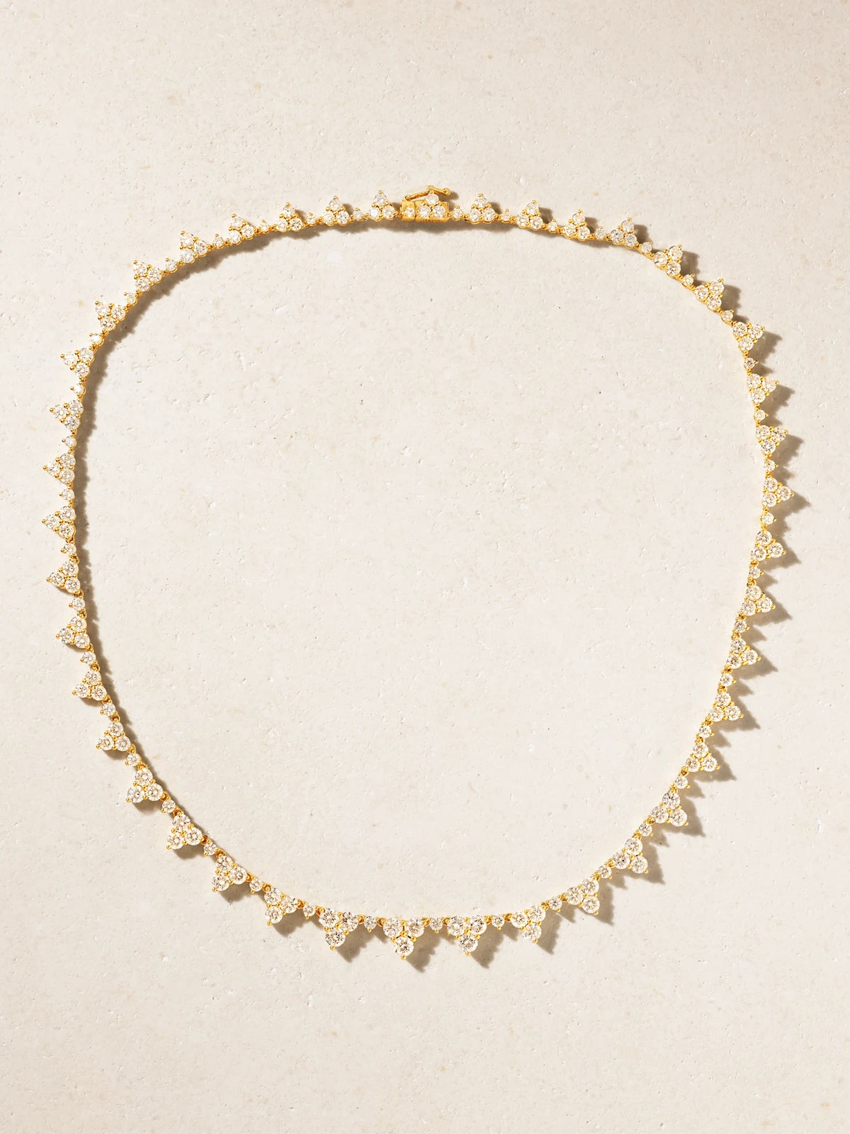 Eternity 18-karat Gold Diamond Choker