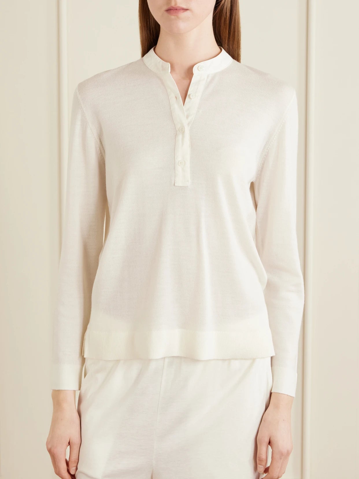 Wool And Silk-blend Sweater