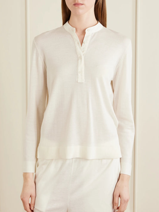 Wool And Silk-blend Sweater