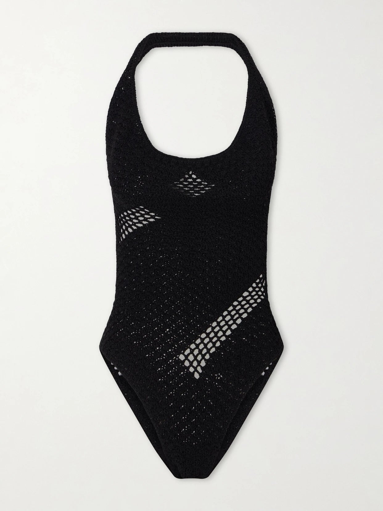 Rhea Crocheted Halterneck One-piece