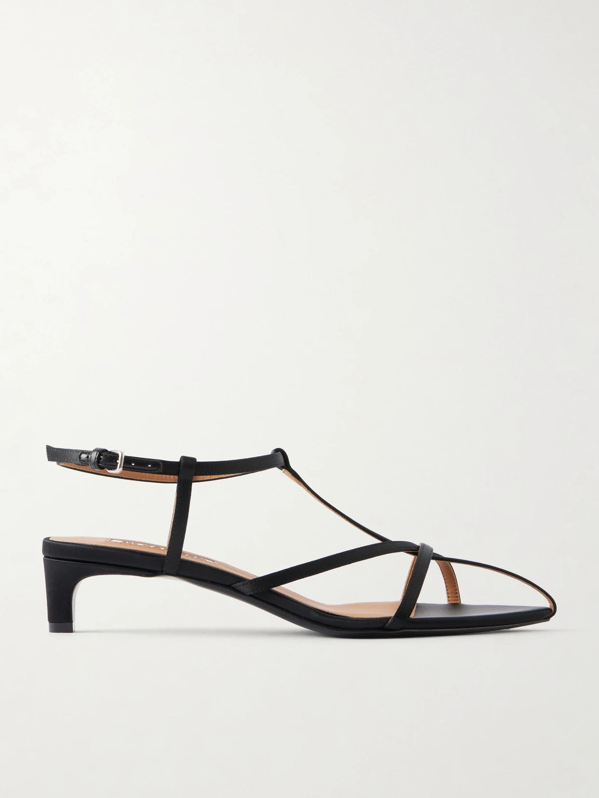 Cage Satin Sandals