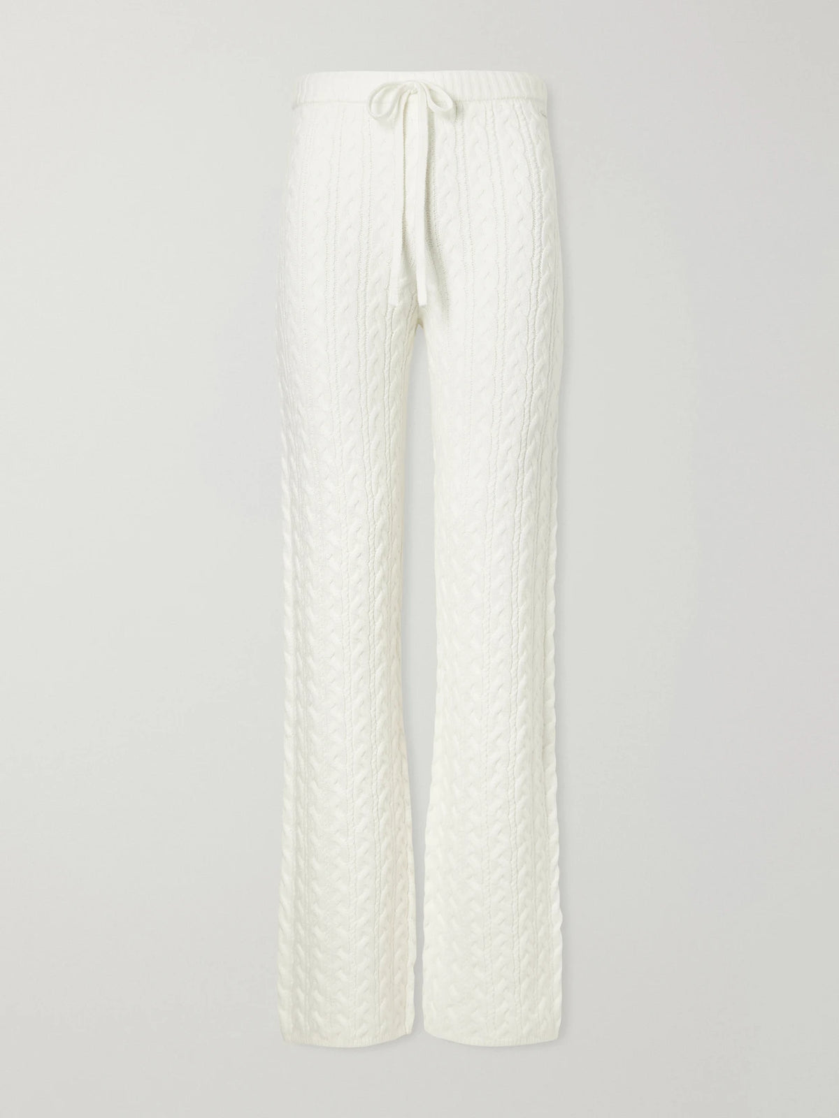 SKIMS Cable-knit Straight-leg Pants