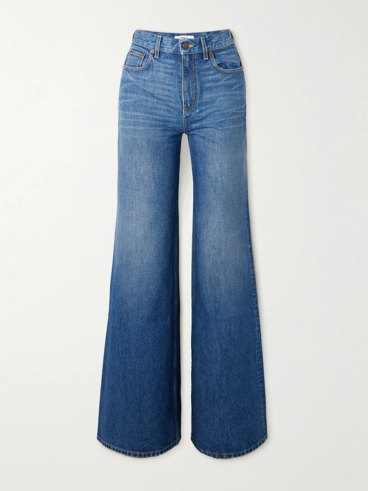 Chloé High-rise Wide-leg Jeans