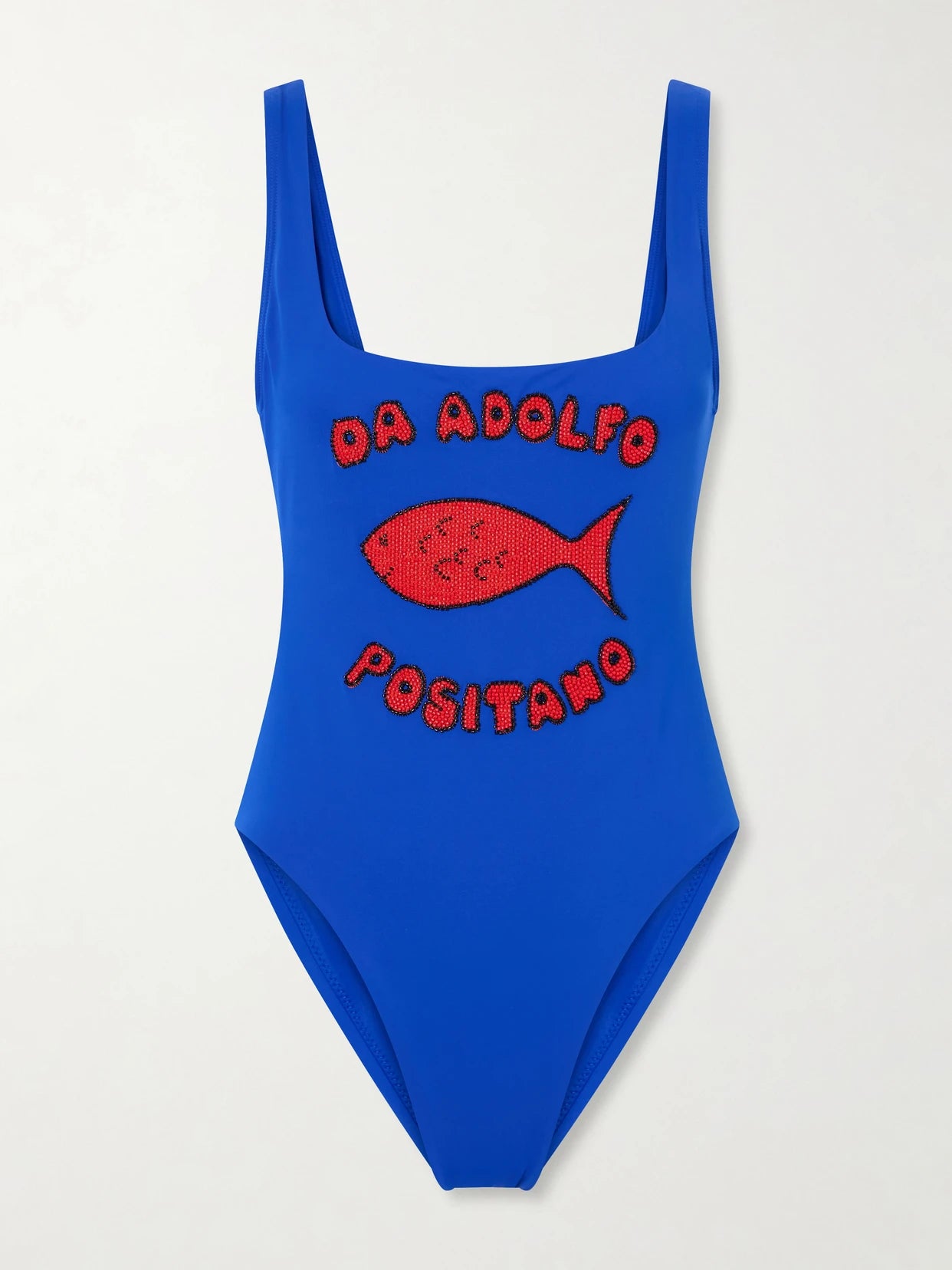 + Da Adolfo Lea Beaded Swimsuit