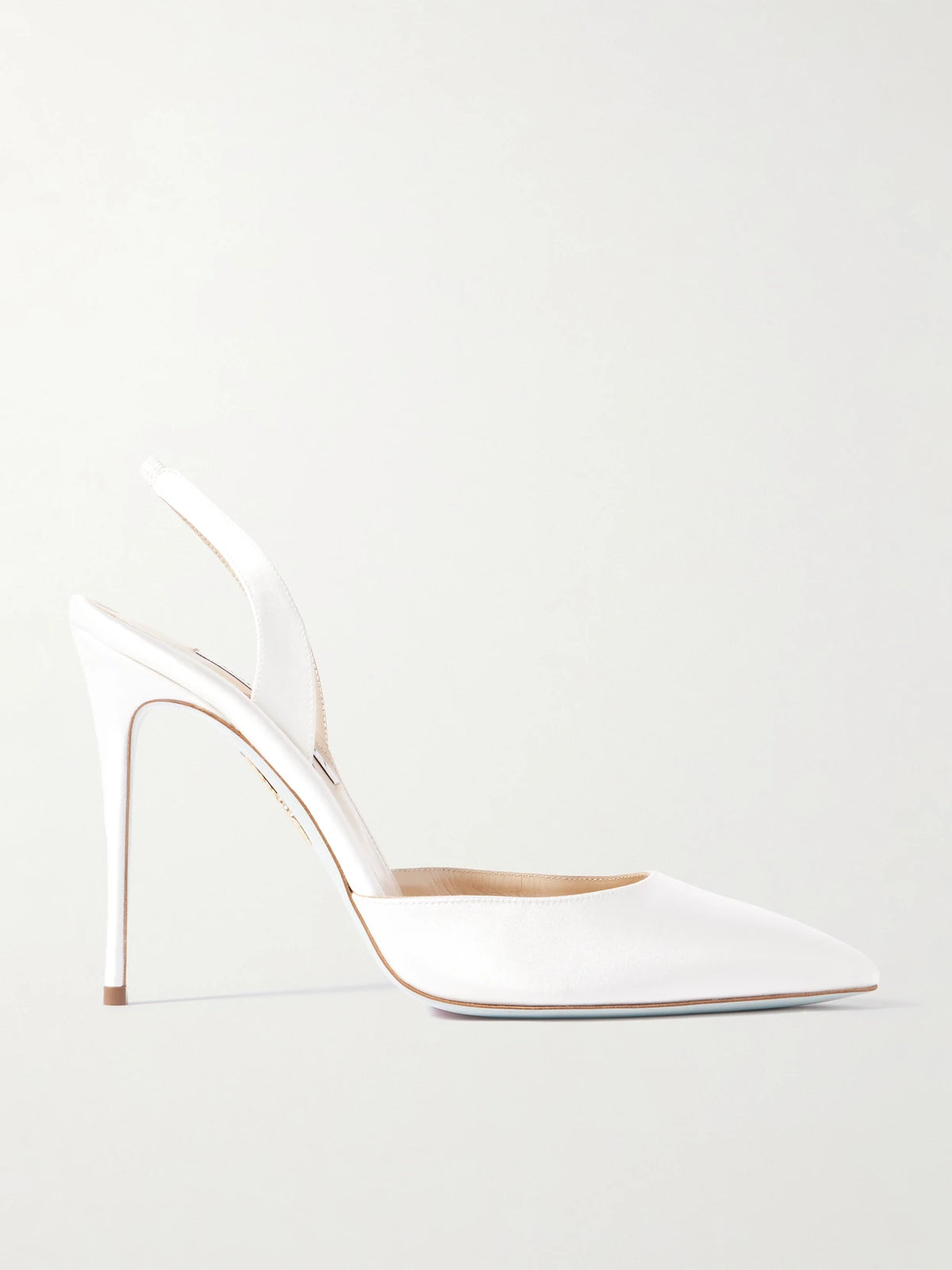 So Nude 105 Satin Slingback Pumps