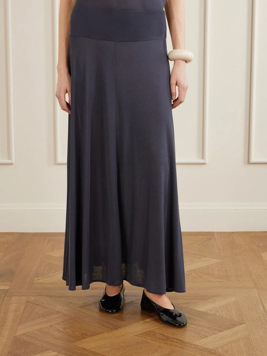Tencel Lyocell Midi Skirt