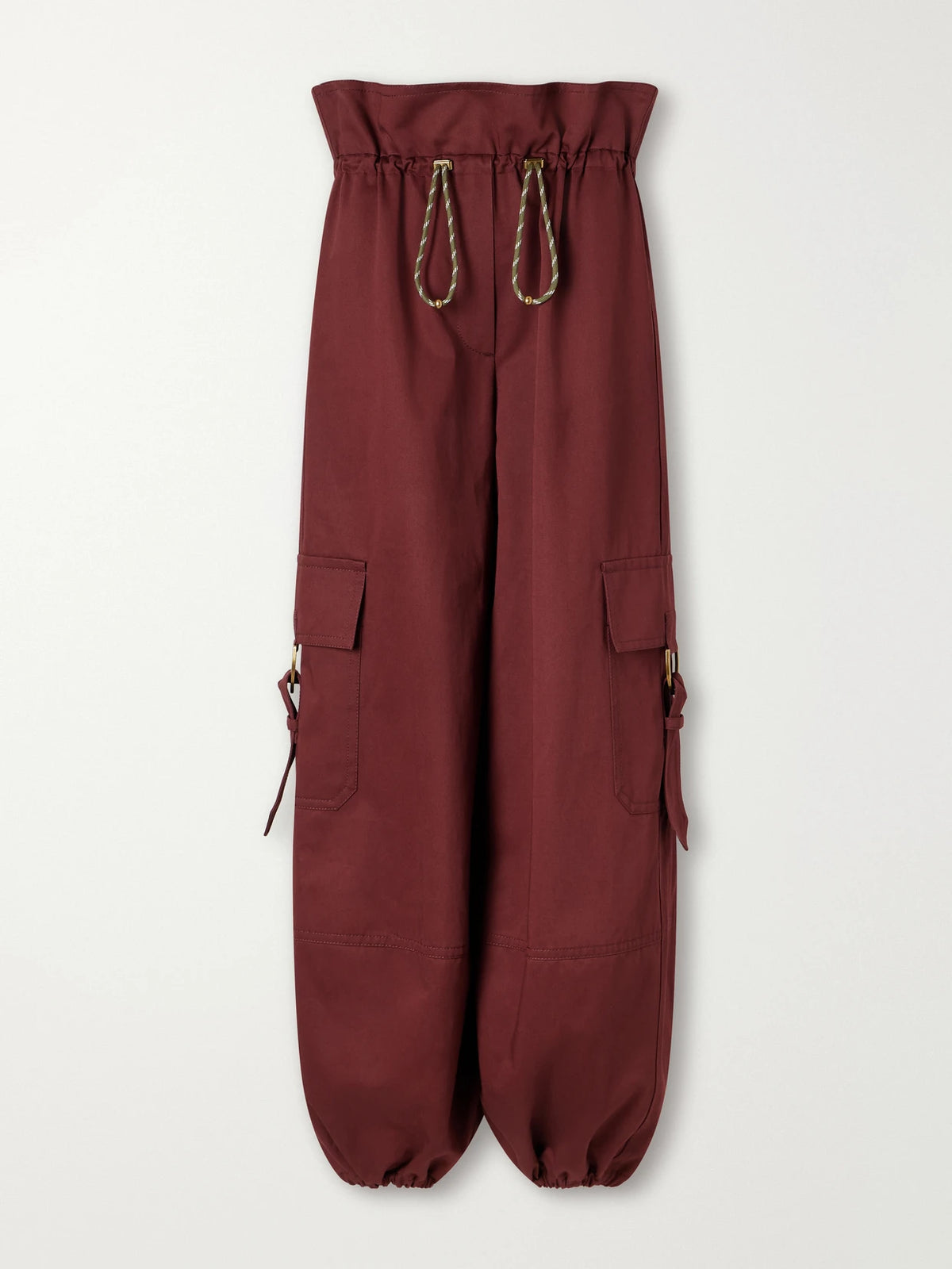 Zimmermann Clash Cotton-drill Tapered Cargo Pants