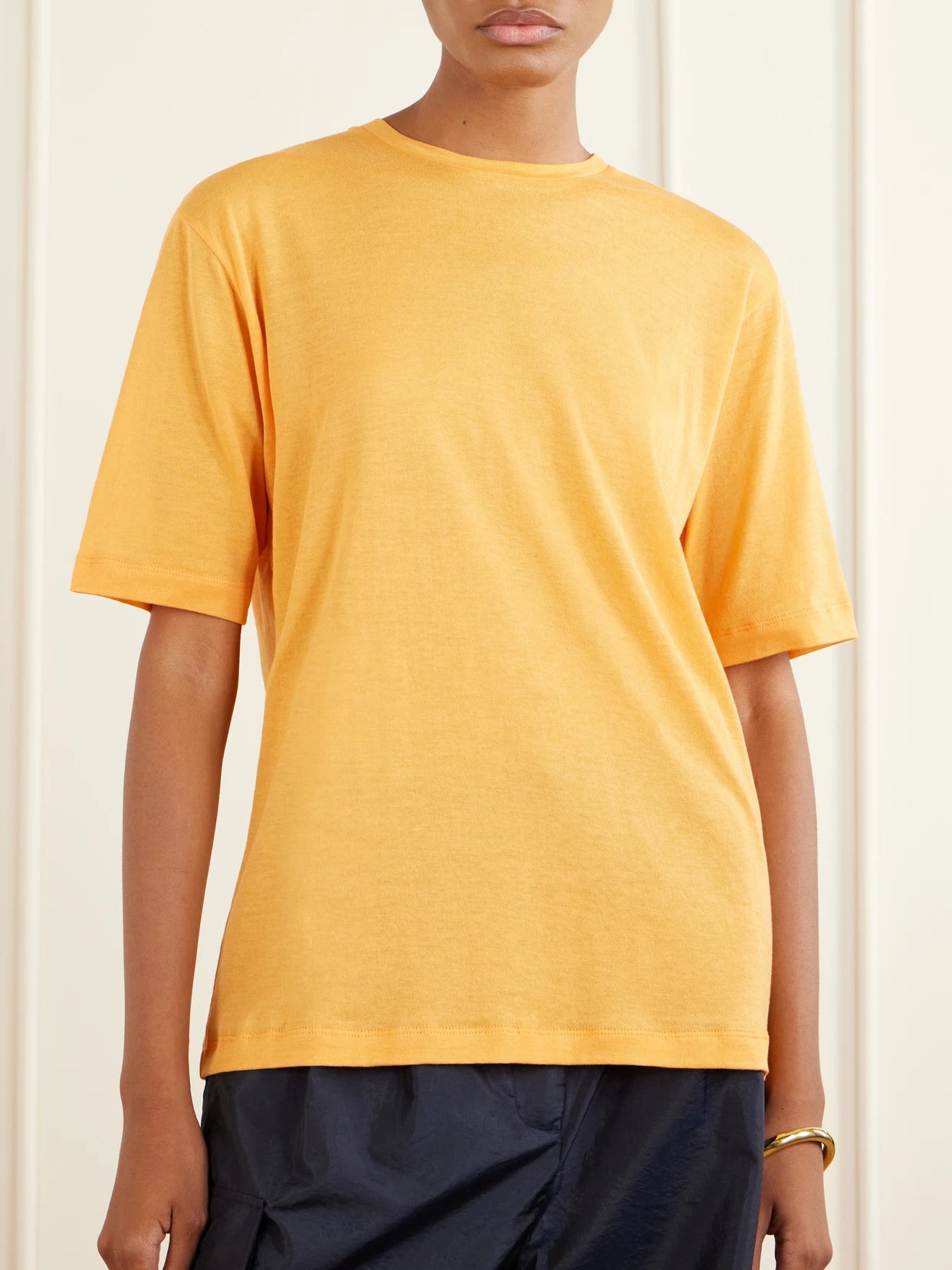 Cotton-knit T-shirt