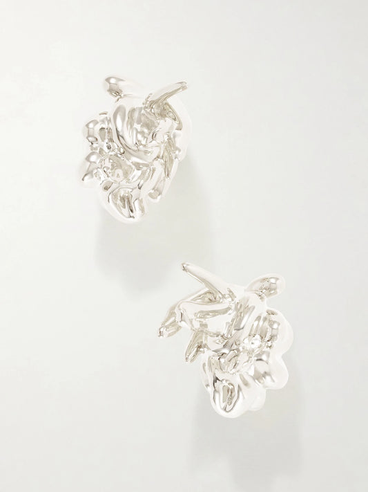 Recycled Silver Earrings